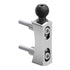 Perch / Brake / Clutch Mount | 20 Series™ | 20mm Metal Ball & Dovetail | Chrome | Version 3.0
