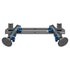 2023-2026 Ford Super Duty (F-250 Through F-600) Tackform Slim Track Dash Bracket With Dual MagSafe Phone Mounts