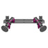 2023-2026 Ford Super Duty (F-250 Through F-600) Tackform Slim Track Dash Bracket With Dual MagSafe Phone Mounts
