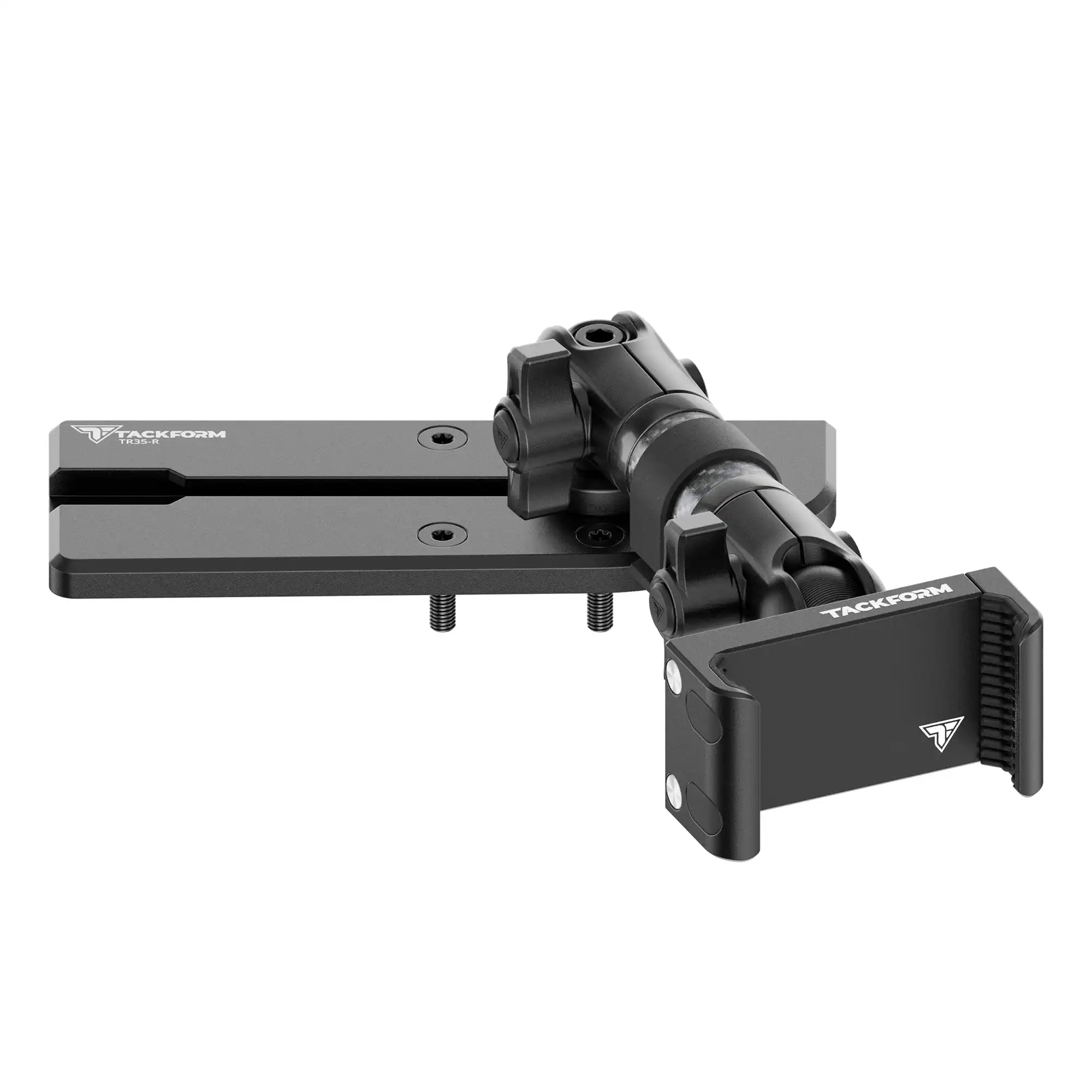 2024+ Jeep Wrangler JL & Gladiator JT (Not Compatible With 4xe) Tackform Slim Track Dash Bracket With 20LITE Phone Mount | Passenger Side