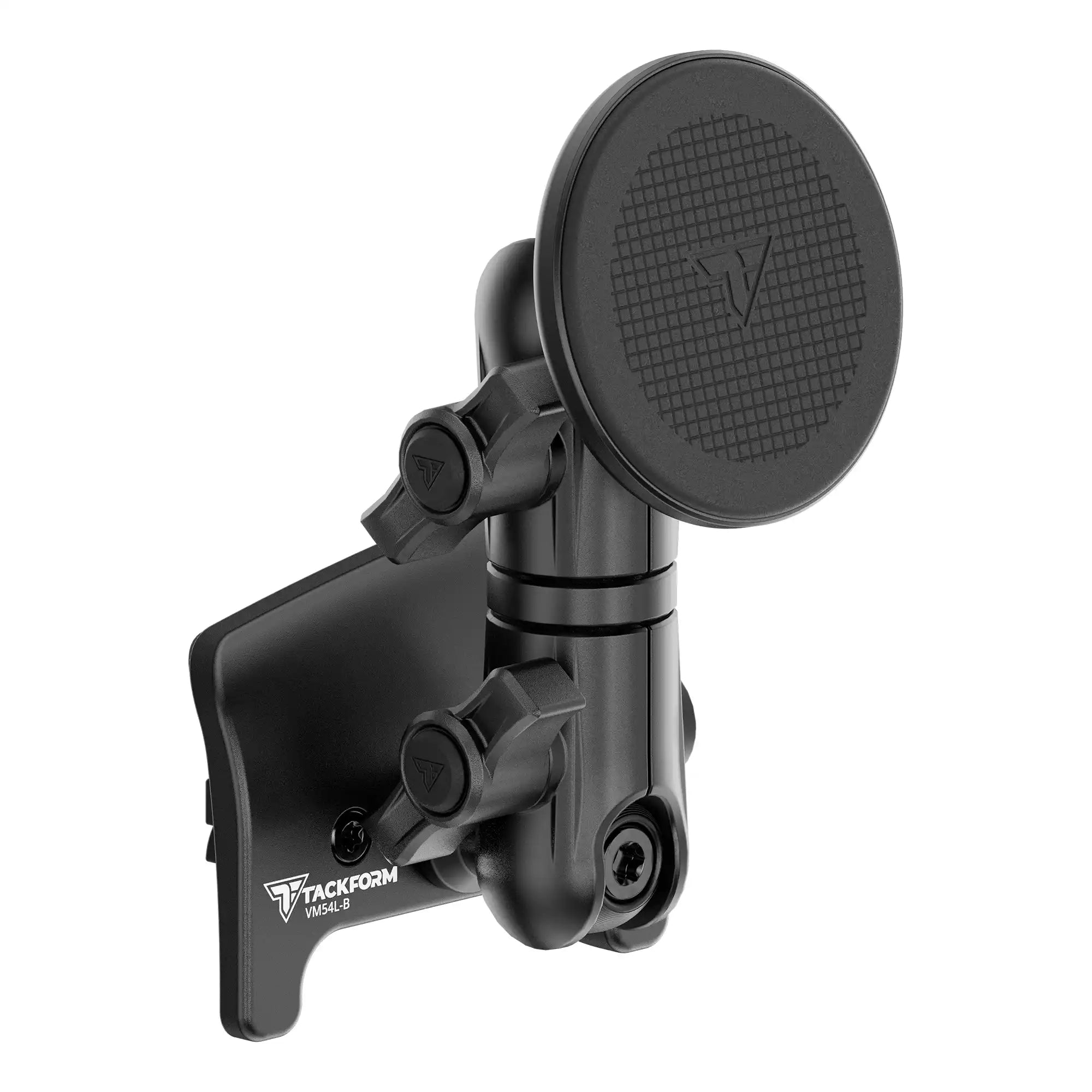 Product image of black all-metal Toyota Tacoma Phone Mount MagSafe Compatible that installs on the driver side AC vent.