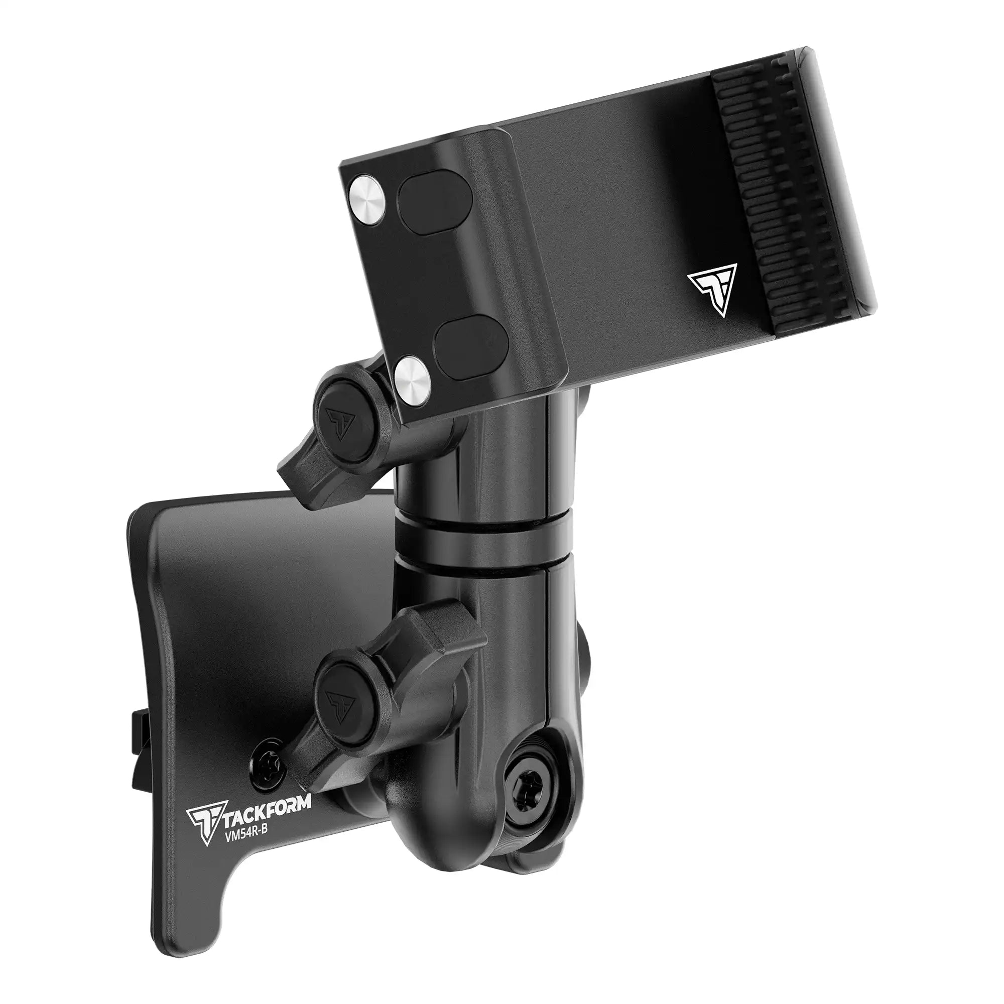 Product image of black all-metal Tacoma phone mount spring cradle