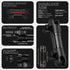 Magnetic Tablet Holder | TRAXX™ - Slim Track Base | 5" DuraLock™ Arm