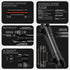 2022+ Toyota Tundra & 2023+ Toyota Sequoia Tackform Slim Track Dash Bracket With 20LITE Phone Mount