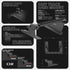 2022 Ford Super Duty (Compatible With 12” Screen ONLY) - Tackform Assault Track Picatinny Dash Bracket