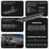 2007 - 2010 Jeep Wrangler JK Tackform Assault Track Picatinny Dash Bracket With 20LITE Phone Mount