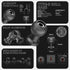 2021 - 2024 Ford Bronco SPORT Tackform Slim Track Dash Bracket With 20LITE Phone & Tablet Mounts