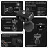 Camera Holder | 1/4"-20 Screw With Tightening Ring | 25mm Ball