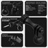 2024+ Jeep Wrangler 4xe ONLY Tackform Slim Track Dash Bracket With 20LITE Phone Mount And GoPro/Action Camera Mount | Passenger Side