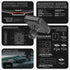 2024+ Ford F-150 (See Compatibility Info For Specific Year/Trim Fitment Details) Tackform Slim Track Dash Bracket With 20LITE Phone Mount and Magnetic Radar Detector Holder | Telescoping Arm