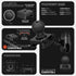 2024+ Ford Ranger Tackform Assault Track Picatinny Dash Bracket With 20LITE Phone Mount