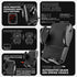 Heavy Duty Seat Rail Mount | Phone and Tablet Holder | 20"-24" Aluminum Telescoping Arm | AMPS Connection