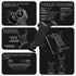 2025+ Ford Maverick Tackform Slim Track Dash Bracket With Tablet Mount