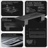 2019+ RAM 1500 (EXCLUDING Classic) & 2019+ RAM 2500/3500 Tackform Slim Track Dash Bracket With MagSafe Phone Mount