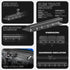 2007 - 2010 Jeep Wrangler JK Tackform Slim Track Dash Bracket With 20LITE Phone Mount