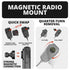 Midland Magnetic CB Radio Mic Holder with 20mm Ball