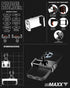 P211-GP-20MV-CH - Chrome Brake/ Clutch for Phone and Action Camera | For iPhone | Vibration Dampening