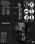 Perch / Brake / Clutch Mount | 20 Series™ | 20mm Metal Ball & Dovetail | Black | Version 3.0
