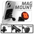 Magnetic Phone Holder | TRAXX™ - Assault Track Picatinny Base | 3.5" DuraLock Arm