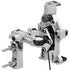 Chrome Motorcycle Adventure Phone Cradle | Wireless Charging and Vibration Dampening | Perch / Brake / Clutch Reservoir Mount | 3.5" DuraLock™ Arm