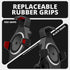 Chrome Motorcycle Adventure Cradle Phone Mount | Wireless Charging and Vibration Dampening | BC3 Universal Clamp for 1-1/4" to 1-1/2" Handlebars | 3.5" DuraLock™ Arm
