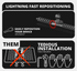 2007 - 2010 Jeep Wrangler JK Tackform Assault Track Picatinny Dash Bracket With 20LITE Phone Mount