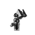 TRAXX™ - Slim Track  Base Mount | CB Microphone and Radio Holder | Short Reach DuraLock Arm