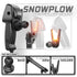 Snow Plow Controller Holder | TRAXX™ - Slim Track Base | 8" DuraLock Arm