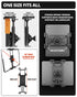 SLATE™ Tablet Cradle | ALL-METAL | Spring Loaded Grip | 38mm Metal Ball