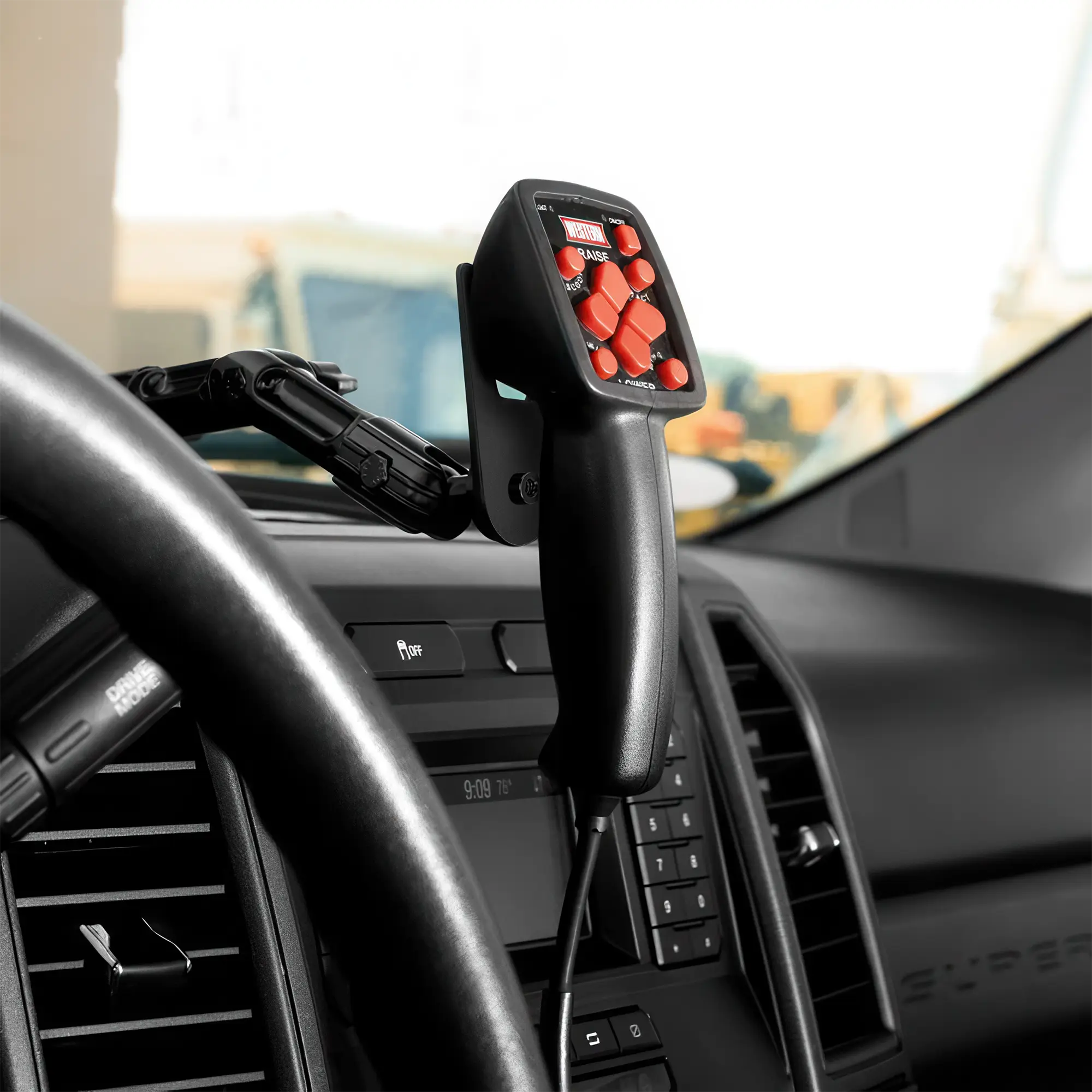 Ford F150 All Metal Adjustable Snow Plow Controller Holder 