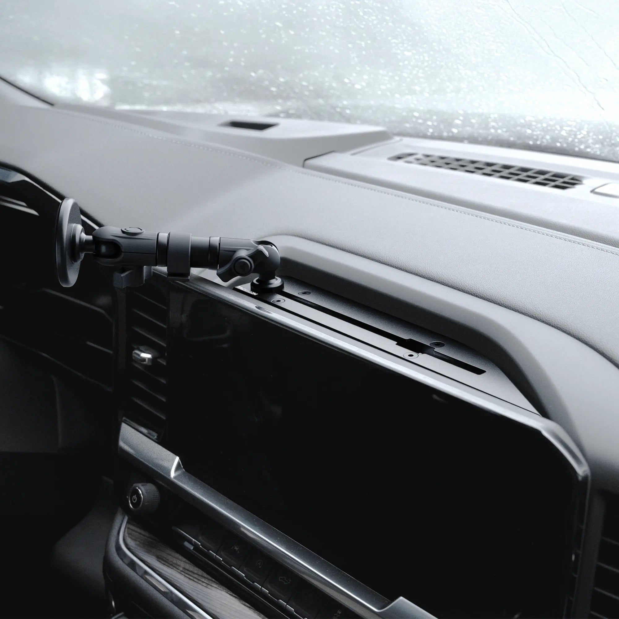 Chevy Silverado All Metal Dash Bracket with MagSafe Phone Holder