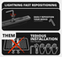 2022-2024 Nissan Frontier Tackform Slim Track Dash Bracket With Tablet Mount