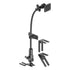 Seat Rail/Floor Bolt Mount With All-Metal Universal AMPS Holder | Rigid Flex Arm | 26 Series