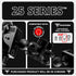 TF-AR-96-25-CH | 2.48” Long Aluminum Double Socket Arm | For 1" / 25mm / B-Sized Ball | 25 Series | Chrome