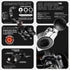 TF-BS-98-25 | Low Profile Bar Mount For 7/8" - 1-1/4" Bars | For 1" / 25.4mm / B Sized Balls | Chrome