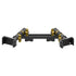 2019-2023 Ford Ranger (WITHOUT Switch Panel) Tackform Slim Track Dash Bracket With Dual 20LITE Phone Holders