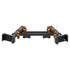 2019-2023 Ford Ranger (WITHOUT Switch Panel) Tackform Slim Track Dash Bracket With Dual 20LITE Phone Holders