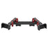2019-2023 Ford Ranger (WITHOUT Switch Panel) Tackform Slim Track Dash Bracket With Dual 20LITE Phone Holders