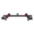 2008-2016 Ford Super Duty & 2011-2025 F-650/750 Tackform Slim Track Dash Bracket with Dual 20LITE Phone Mounts