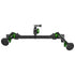 2021+ Ford Bronco & Bronco Raptor (Non-Sport) Tackform Slim Track Dash Bracket With Dual MagSafe Phone Mounts & GoPro Mount