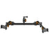 2021+ Ford Bronco & Bronco Raptor (Non-Sport) Tackform Slim Track Dash Bracket With Dual 20LITE Phone Mounts & GoPro Mount