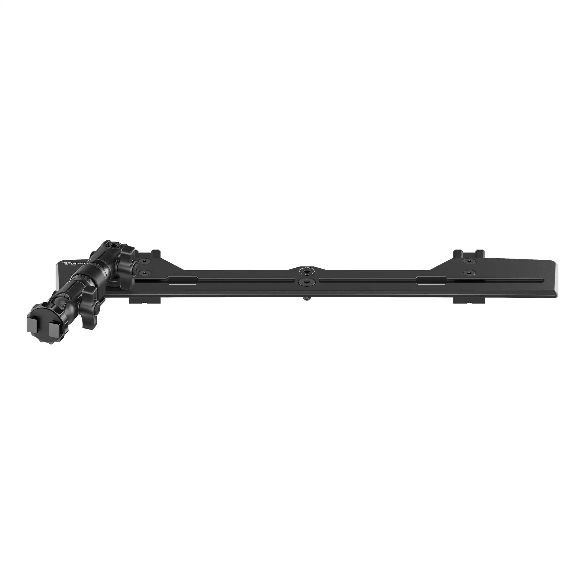 2021+ Ford Bronco & Bronco Raptor (Non-Sport) Tackform Slim Track Dash Bracket With Universal Dual-T / Cobb Tuner Mount