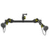 2021+ Ford Bronco & Bronco Raptor (Non-Sport) Tackform Slim Track Dash Bracket With Dual MagSafe Charging Phone Mounts & GoPro Mount