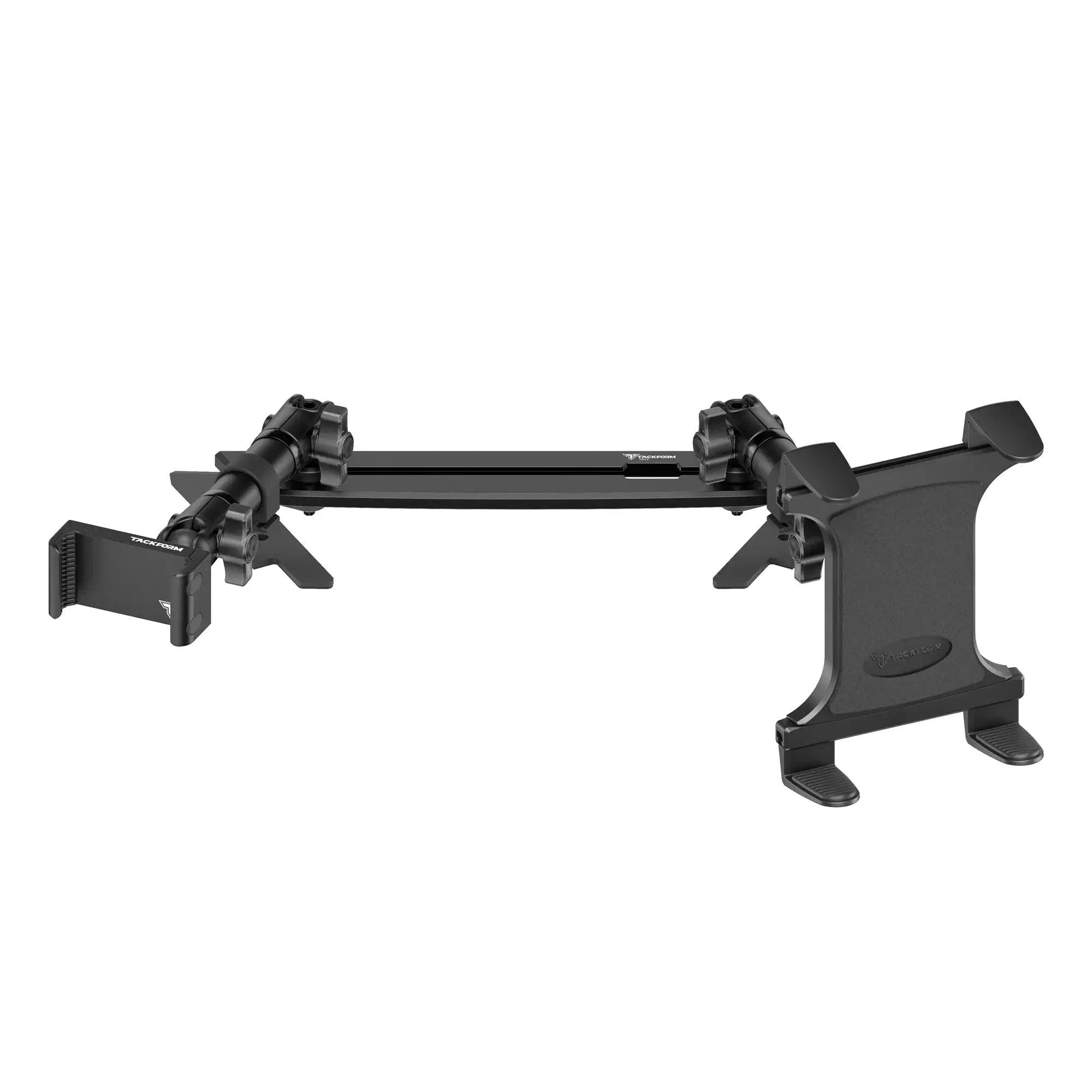 2019-2026 Chevrolet Silverado and GMC Sierra (See Compatibility Info For Year/Trim Details) Tackform Slim Track Dash Bracket With 20LITE Phone Holder & Tablet Mount