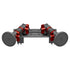 2019+ RAM 1500 (EXCLUDING Classic) & 2019+ RAM 2500/3500 Tackform Slim Track Dash Bracket With Dual MagSafe Phone Mounts