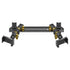 2023-2026 Ford Super Duty (F-250 Through F-600) Tackform Slim Track Dash Bracket With Dual 20LITE Phone Mounts