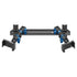 2023-2026 Ford Super Duty (F-250 Through F-600) Tackform Slim Track Dash Bracket With Dual 20LITE Phone Mounts