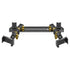 2023-2026 Ford Super Duty (F-250 Through F-600) Tackform Slim Track Dash Bracket With Dual 20LITE Phone Mounts