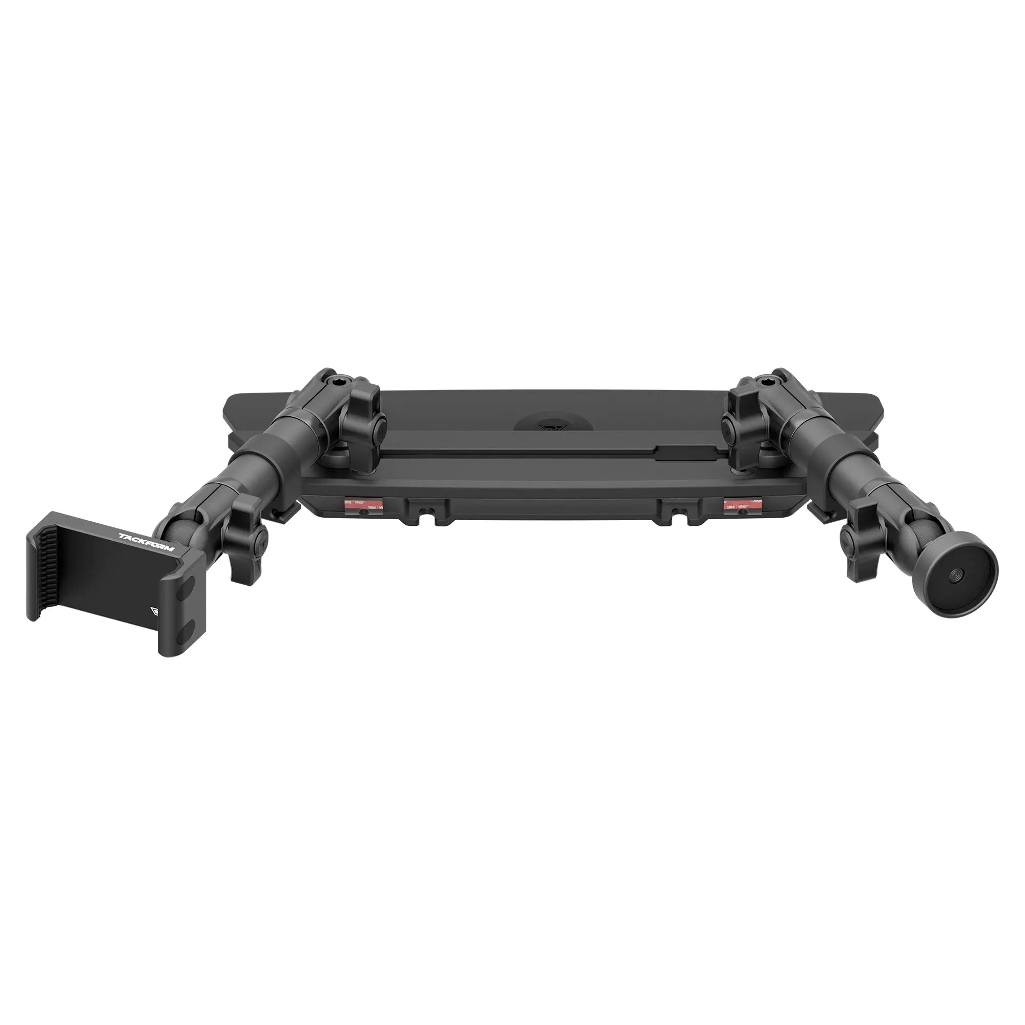 2022-2024 Nissan Frontier Tackform Slim Track Dash Bracket With 20LITE Phone & Midland Magnetic CB Radio Mic Mounts
