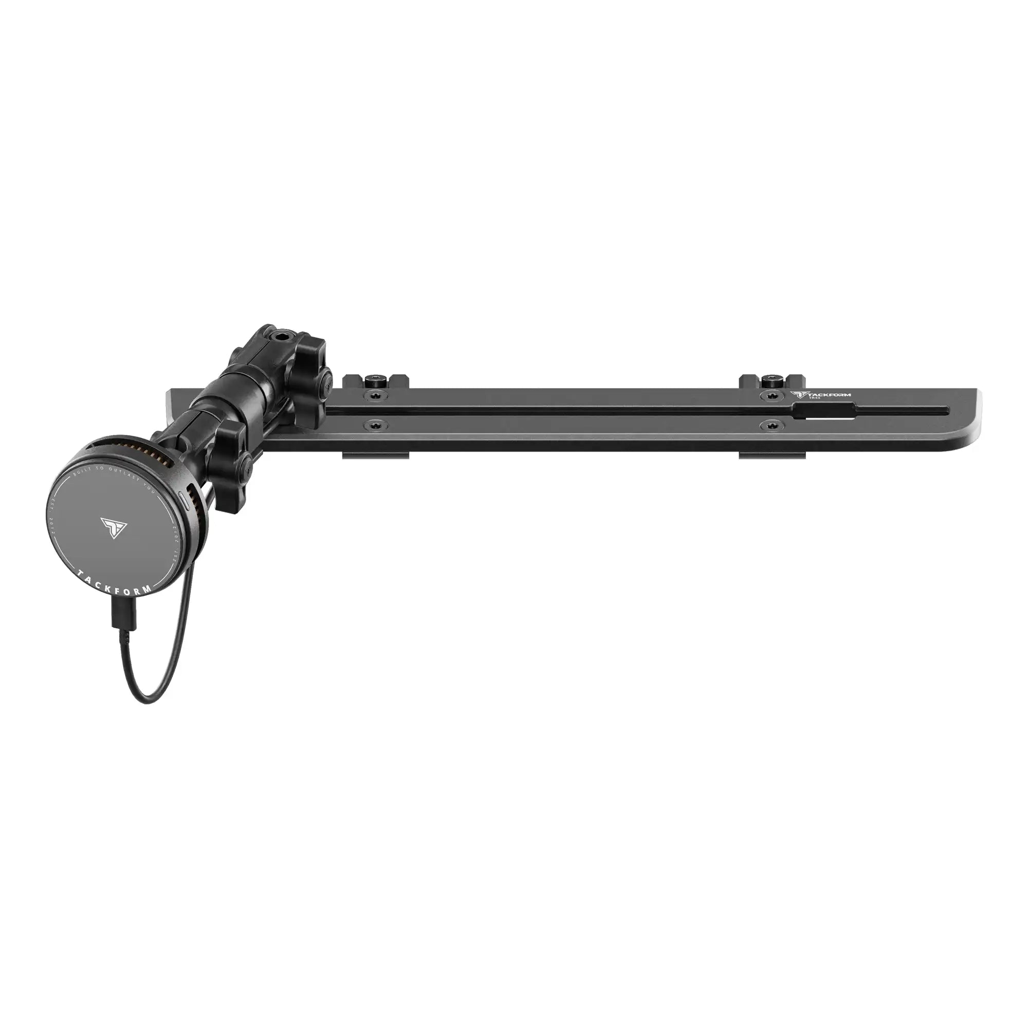 2025+ Nissan Frontier Tackform Slim Track Dash Bracket With Qi2.2/MagSafe Charging & Cooling Phone Mount